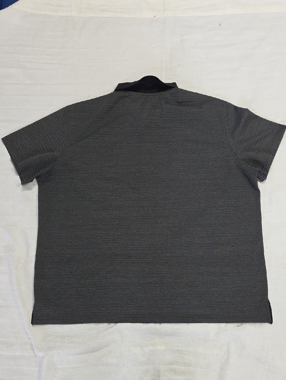 George Charcoal Polo with Black Collar - Size 3XL - Picture 2 of 6